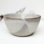 Ceramic Bowl With Almond Glaze, thumbnail 3 of 3