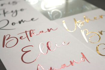 Custom Name Vinyl Stickers, Personalized Flute Decals And Name Labels, 10 of 10