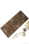 Crafted Luxury Industrial Wooden Wall Clock, thumbnail 2 of 8