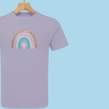 Boho Rainbow Teens/Adults T Shirt, 5 of 12