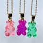 Pink Gummy Bear Necklace, thumbnail 4 of 4