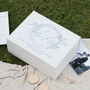 Sparkly Circle Wedding Memory Keepsake Box, thumbnail 1 of 5