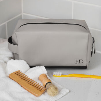 Personalised Toiletry Wash Bag, Bag With Monogram, 2 of 7