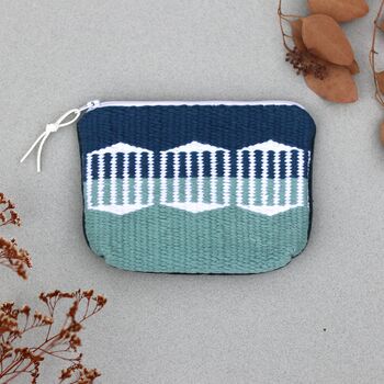 Handwoven Purse Zip Pouch Wallet, 5 of 9