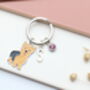 Personalised Yorkshire Terrier Keyring, thumbnail 6 of 9