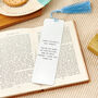 Personalised Father's Day Three Photo Bookmark, thumbnail 2 of 3