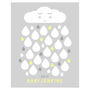 Raindrops Personalised Baby Shower Guest Book Print, thumbnail 3 of 5