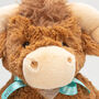 Large Longhorn Highland Cow With Personalised Heart, thumbnail 3 of 12