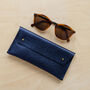 Personalised Double Stud Leather Glasses Case, thumbnail 4 of 10