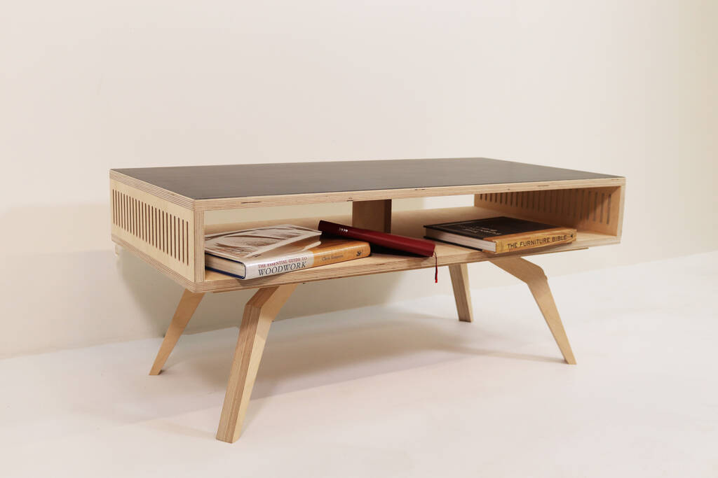 F S C Birch Ply Plywood Coffee Table By, Birch Ply Coffee Table