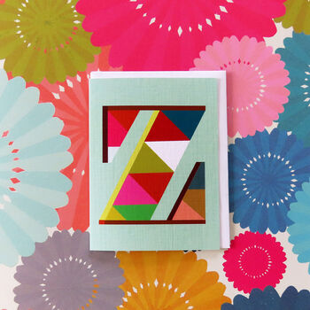 Mini Z Alphabet Card, 3 of 5