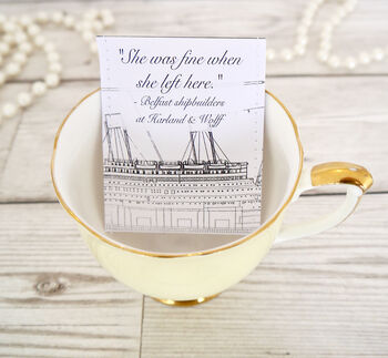 Titanic Tea Gift Set, 10 of 12