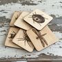 Wooden Bug Coasters, thumbnail 1 of 7
