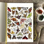 Moths Of Britain Greeting Card, thumbnail 3 of 9