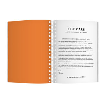 Self Care, A Journal Through Treatment, 4 of 12