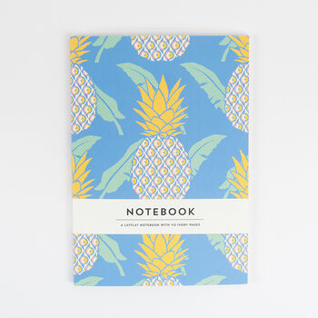Pineapple Pattern Paperback Swiss Bound Notebook, 5 of 8