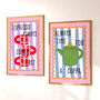 Espresso Always Comes First Colourful Art Print, thumbnail 4 of 4