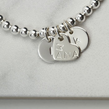 New Mum Personalised Charm Bracelet Gift For Her, 5 of 5