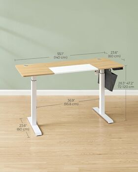 Electric Standing Desk Height Adjustable, 10 of 12