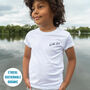 Wild Kid Embroidered Organic T Shirt, thumbnail 1 of 4