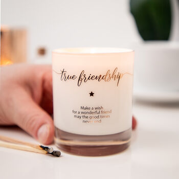 Make A Wish For True Friendship Scented Candle, 2 of 6