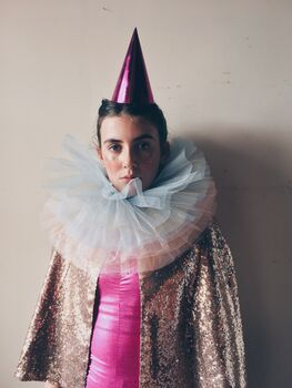 Vintage Inspired Sequin Cape, 7 of 10