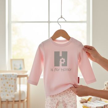 Personalised Alphabet Kids T Shirt, 8 of 11