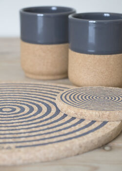 Cork Placemats And Coasters | Orbit, 9 of 9