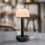 Two Cordless Table Lamp Black With Frosted, thumbnail 1 of 2