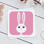 Bunny Rabbit Birthday Card, thumbnail 1 of 4