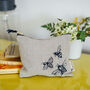 Bee Linen Pouch, thumbnail 1 of 3