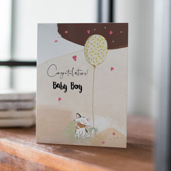 Baby Girl Or Baby Boy Card, 3 of 4