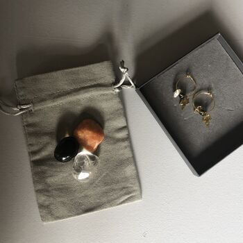 Autumn Season Healing Crystal Earring Gift Box, 6 of 8