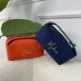 Personalised Top Handle Cosmetic Toiletry Bag, thumbnail 3 of 10