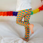 Organic Baby And Child Handmade Rainbow Leggings, thumbnail 3 of 3