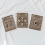 Wedding Games In Walnut And Oak Veneer, thumbnail 1 of 5