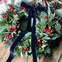 Christmas Berry And Foliage Wreath, thumbnail 1 of 12