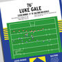 Luke Gale Challenge Cup Final 2020 Leeds Print, thumbnail 2 of 2