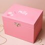 Personalised Name Butterfly Musical Jewellery Box, thumbnail 7 of 10