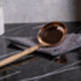 Handcrafted Copper Ladle With Wooden Handle, thumbnail 2 of 5