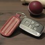 Cricket Leather Keyring, thumbnail 1 of 12