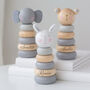 Personalised Wooden Stacking Toy, thumbnail 1 of 5