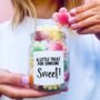 Sweets In A Jar Gift, A Little Treat For Someone Sweet, thumbnail 1 of 6