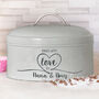Personalised 'Made With Love' Cake Tin, thumbnail 3 of 6