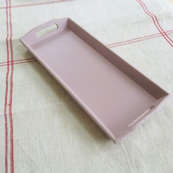 Vintage Wooden Hand Painted Tray ~ Two, 5 of 8