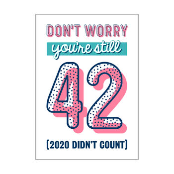Funny Age Birthday Card, 2 of 3