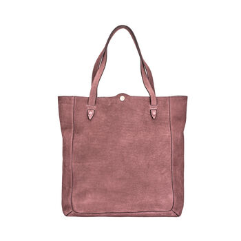 Women's Premium Suede Shopper Bag 'Varallo', 3 of 10
