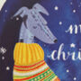 Sighthound Jumper Charity Christmas Card, thumbnail 4 of 8