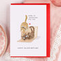 Cute Cat 'Home Is Where You Are' Valentine Card, thumbnail 1 of 5