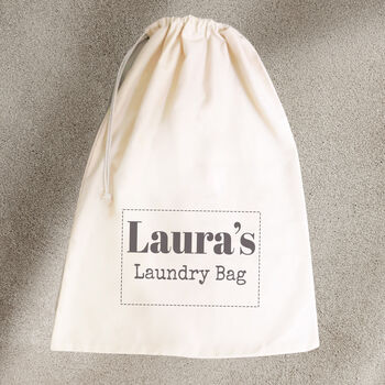 Personalised Xl Laundry Bag, 2 of 2